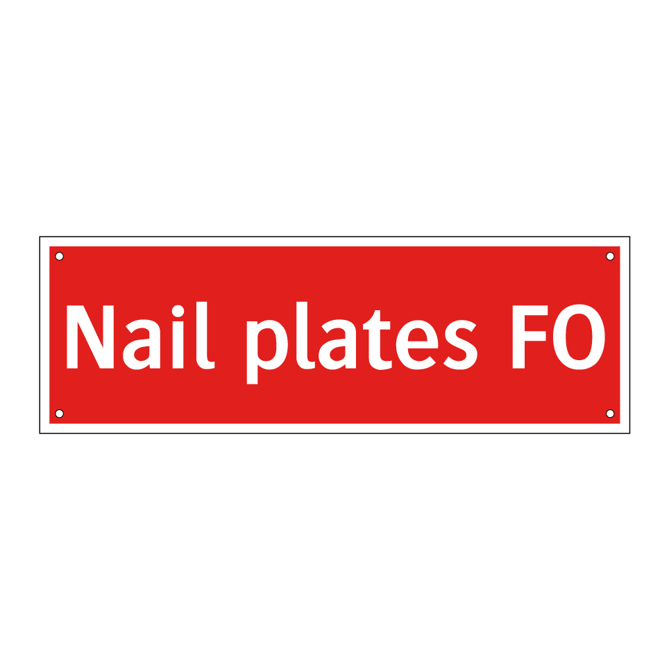 Nail plates FO