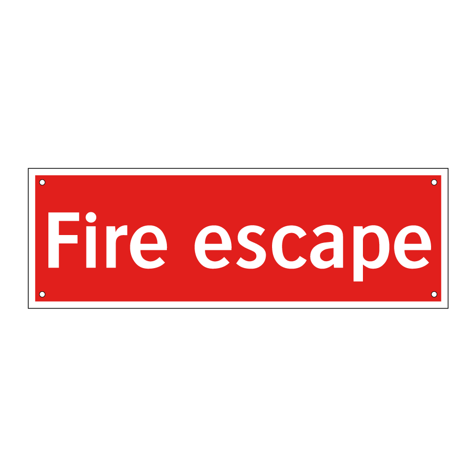Fire escape