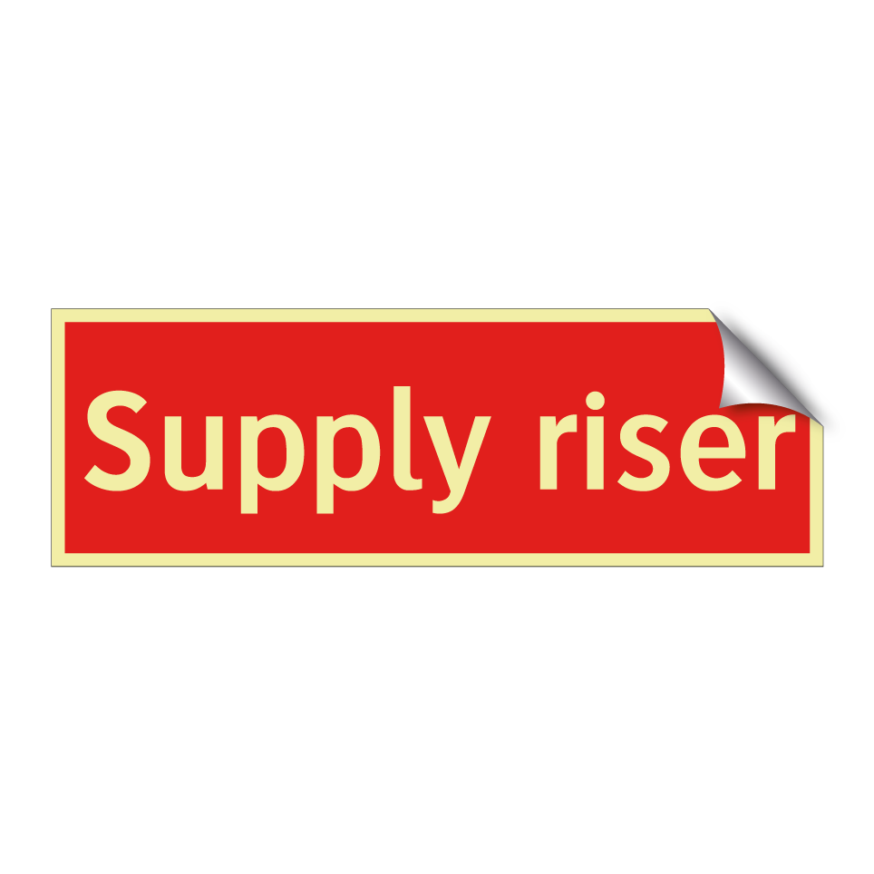 Supply riser