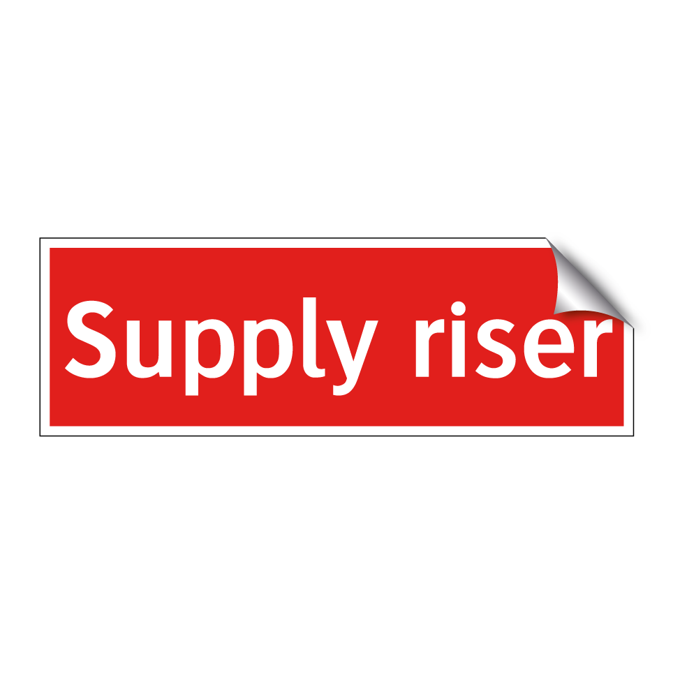 Supply riser