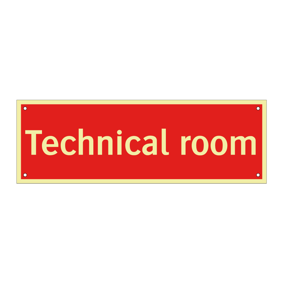 Technical room