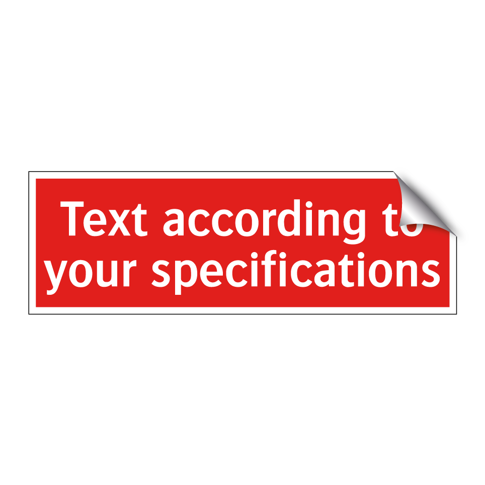 Text according to your specifications
