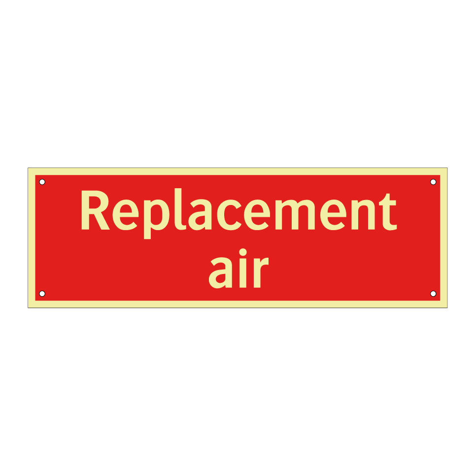 Replacement air