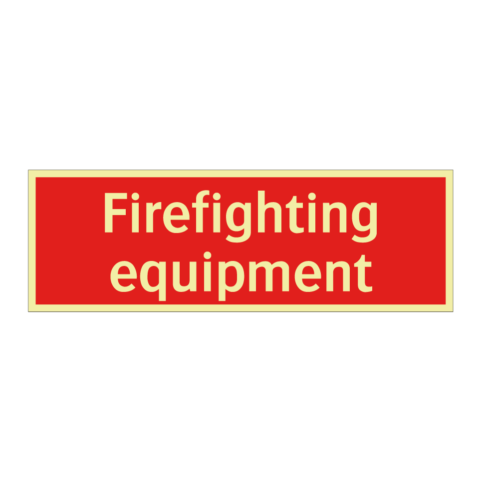 Firefighting equipment