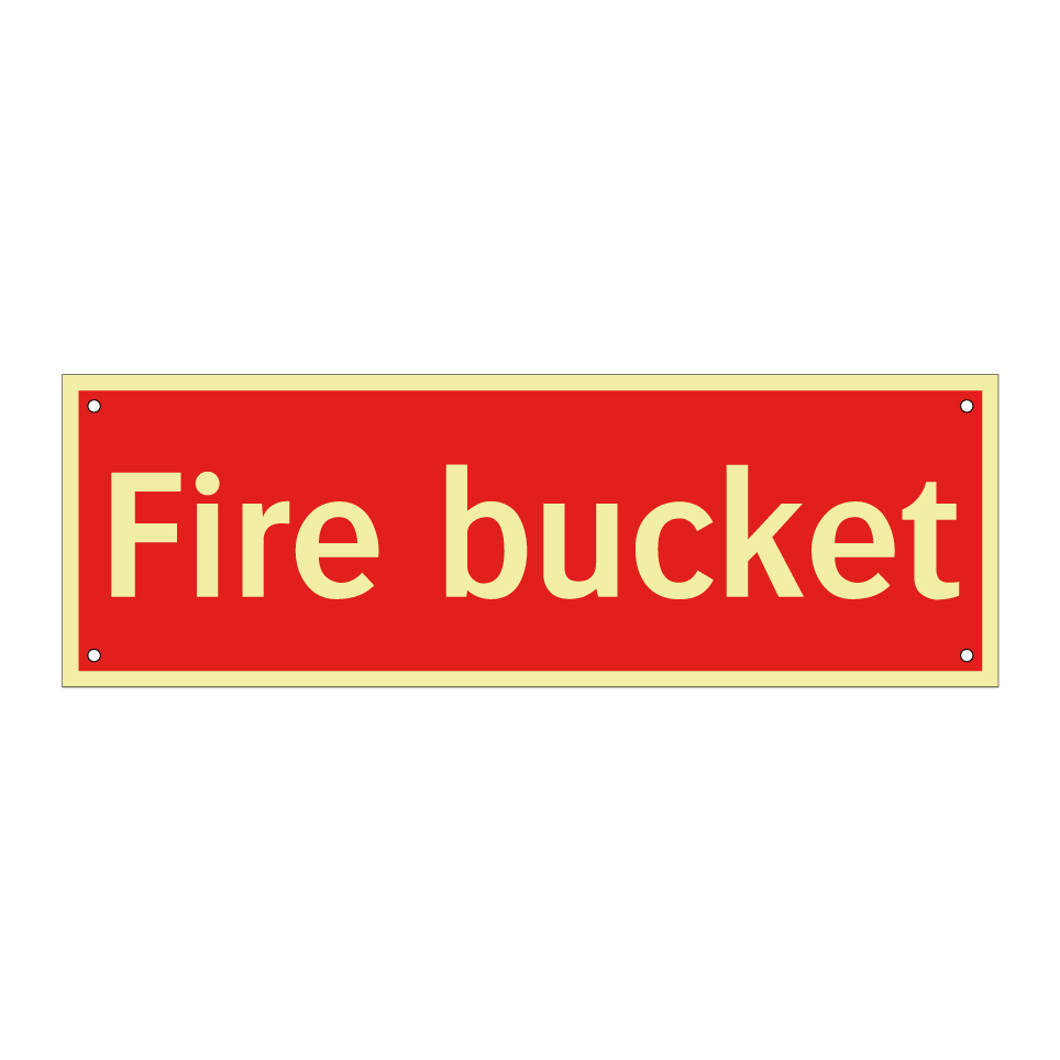 Fire bucket
