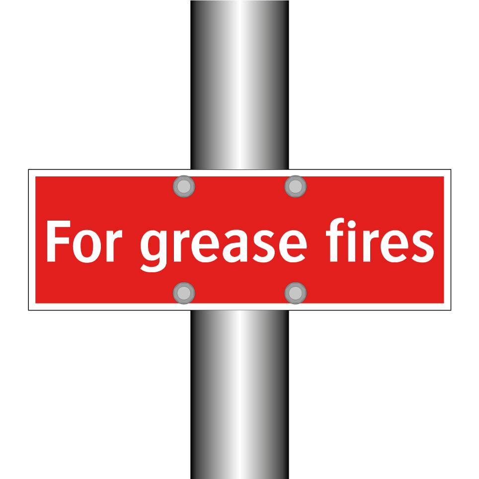 For grease fires