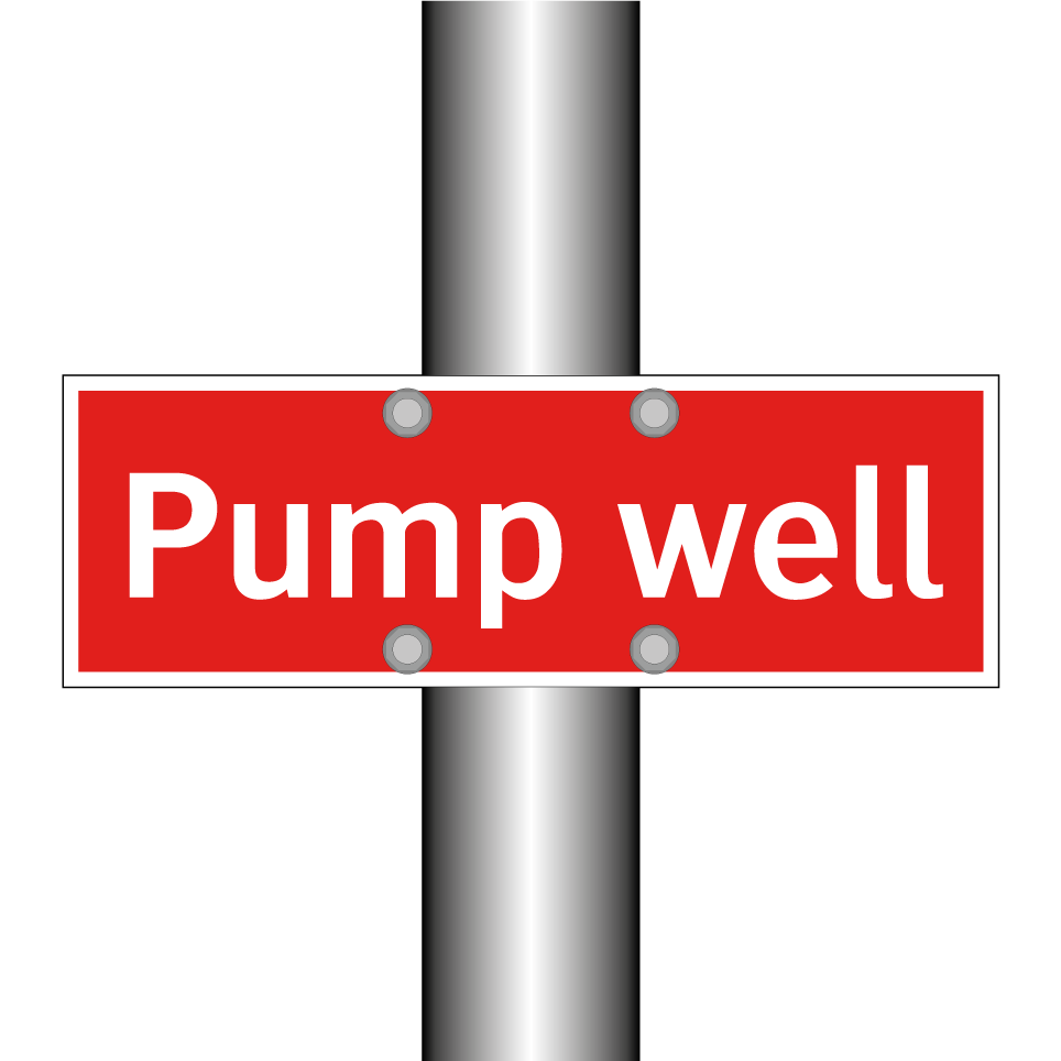 Pump well