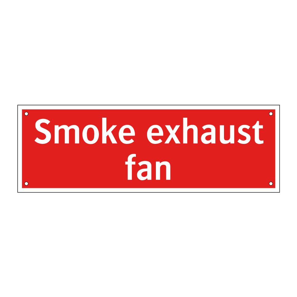 Smoke exhaust fan