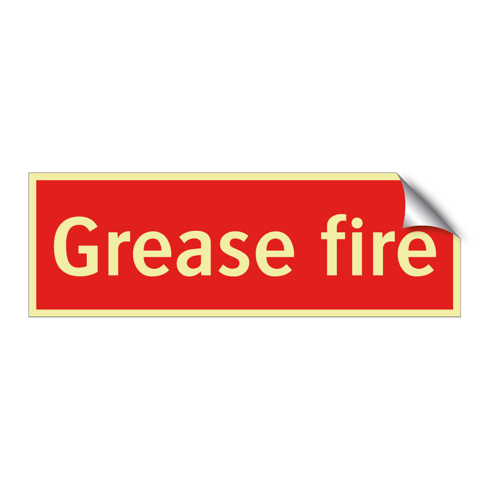 Grease fire