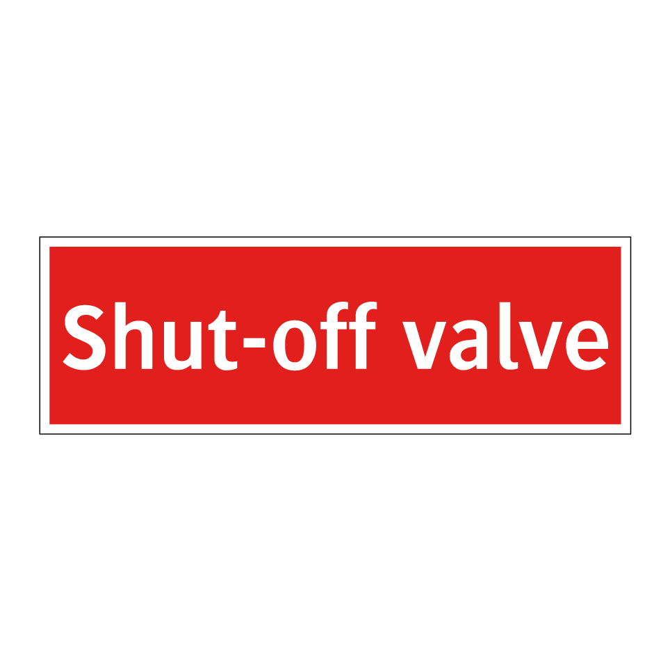 Shut-off valve