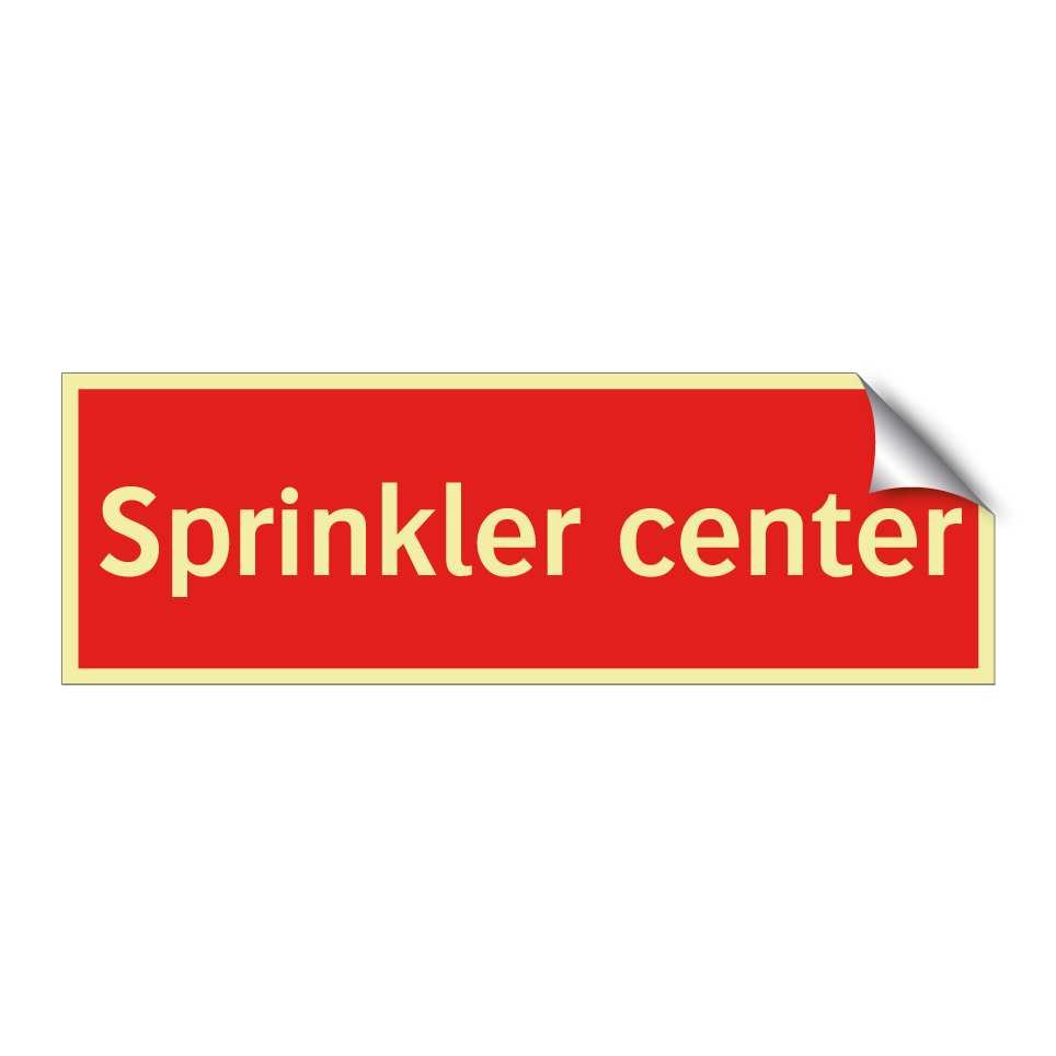 Sprinkler center