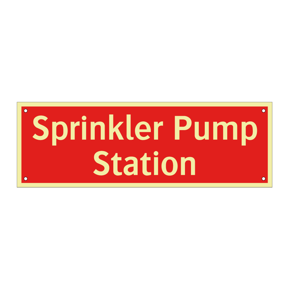 Sprinkler Pump Station