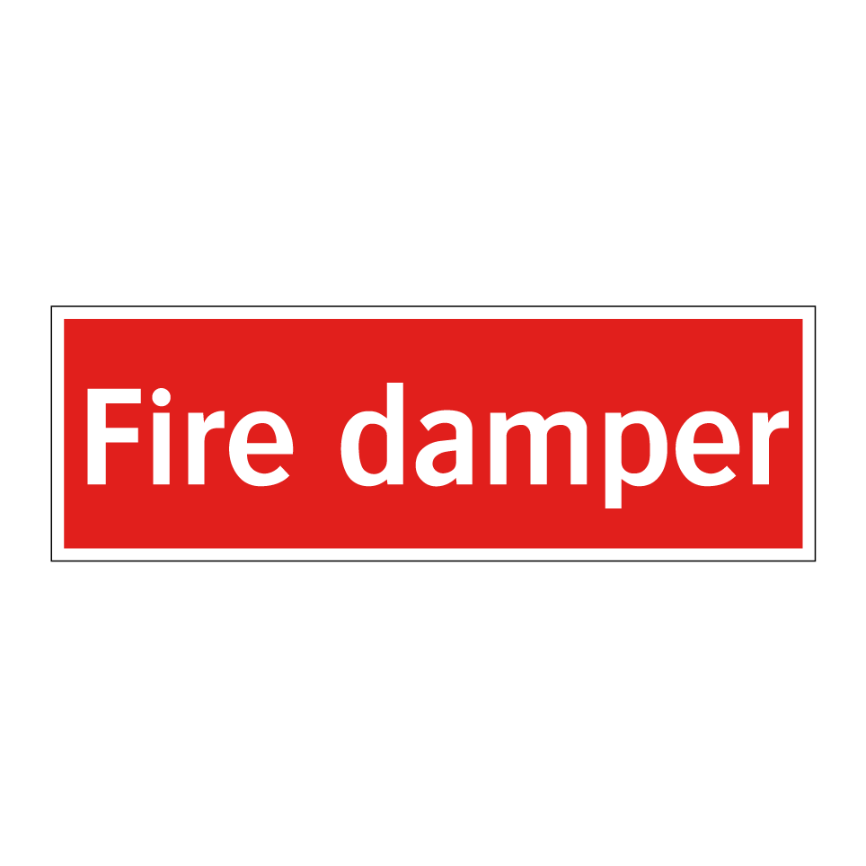 Fire damper