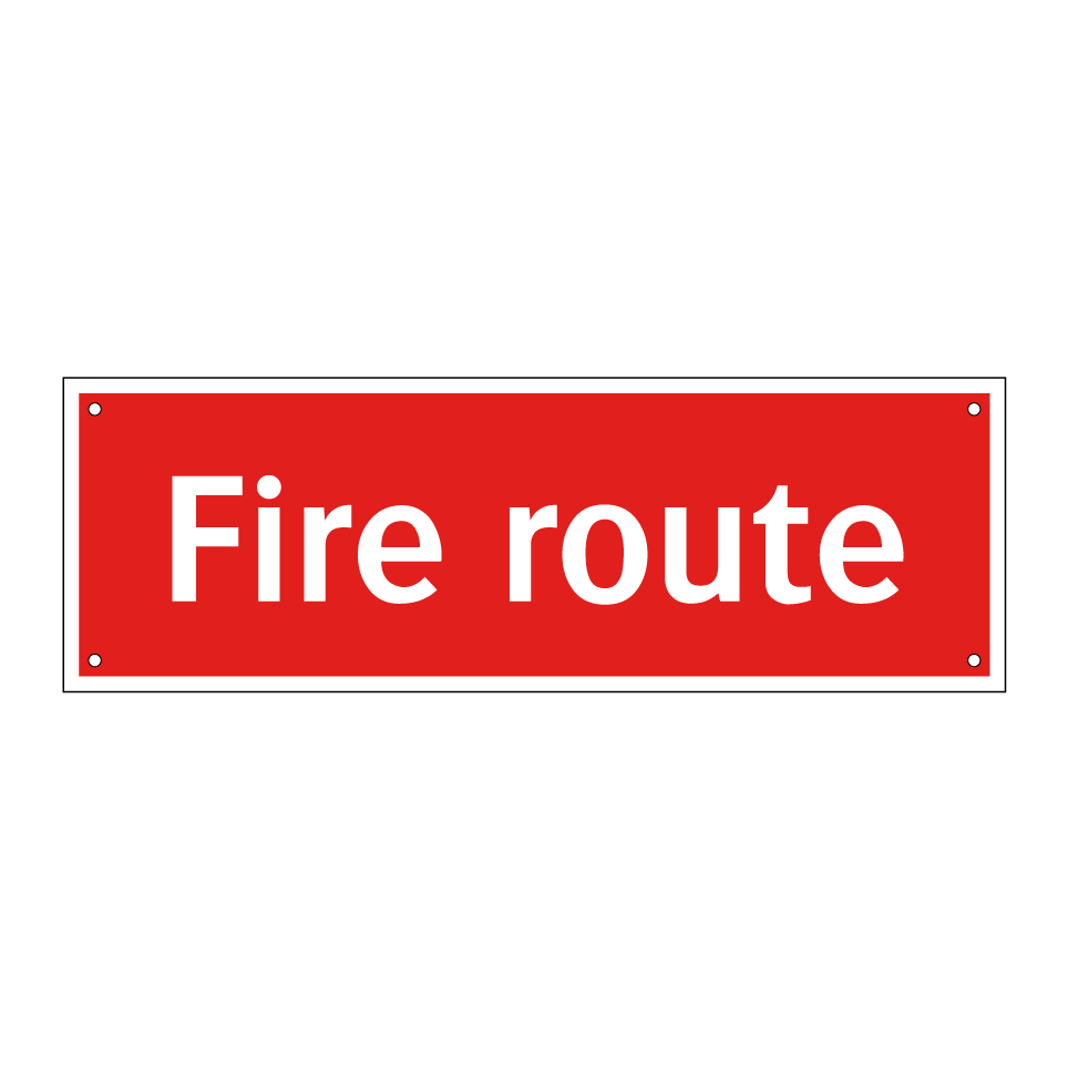 Fire route