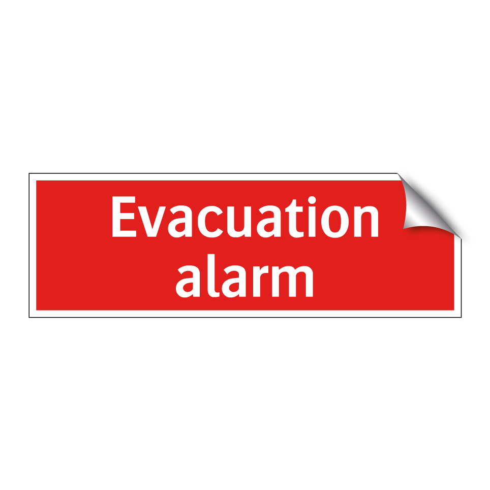 Evacuation alarm
