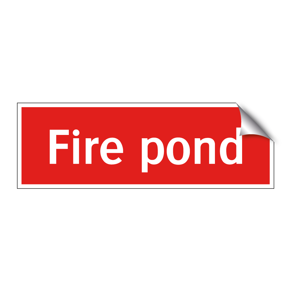 Fire pond