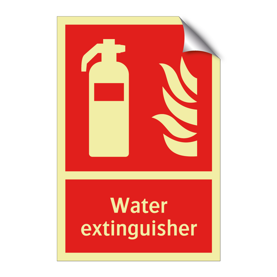 Water extinguisher