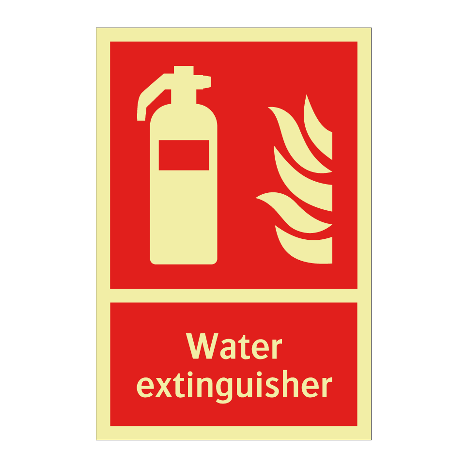 Water extinguisher
