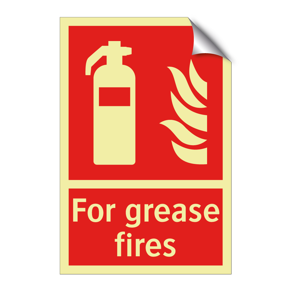 For grease fires