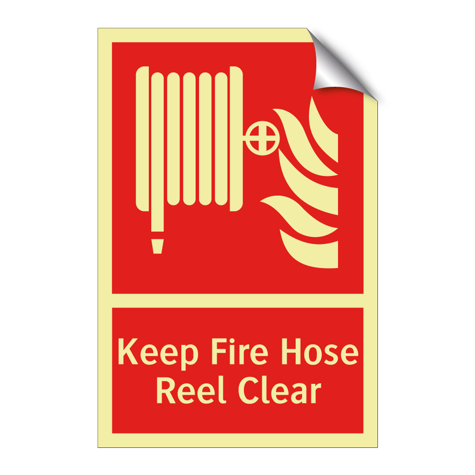 Keep Fire Hose Reel Clear