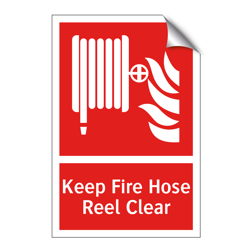 Keep Fire Hose Reel Clear