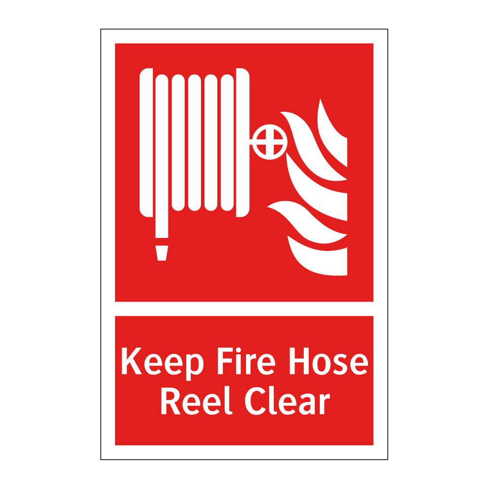 Keep Fire Hose Reel Clear