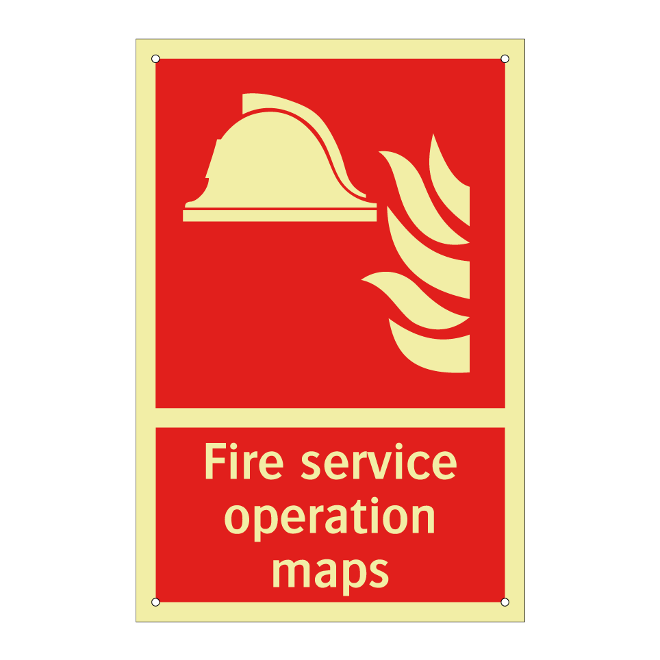 Fire service operation maps