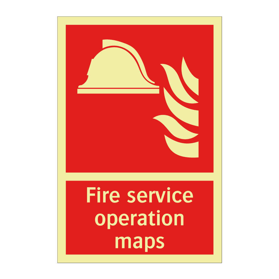 Fire service operation maps
