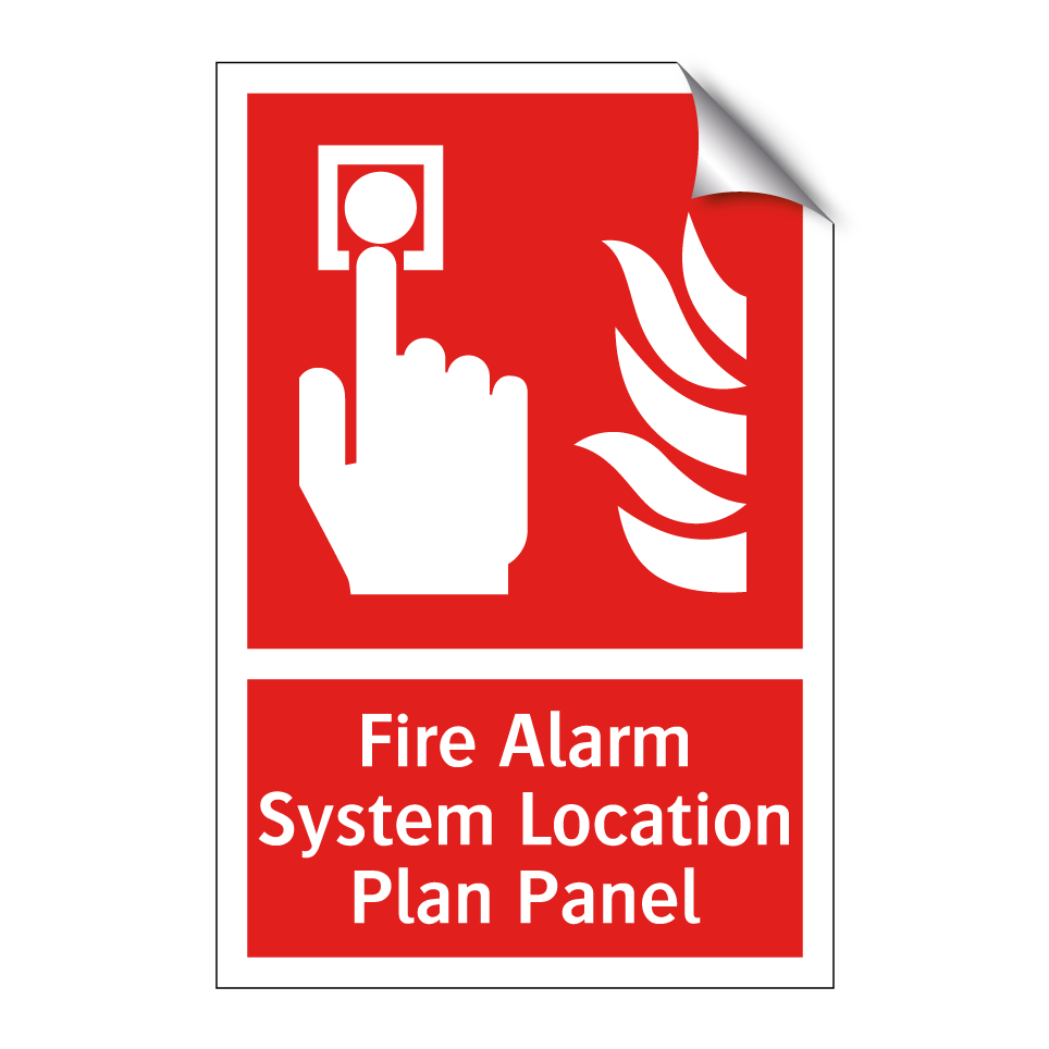 Fire Alarm System Location Plan Panel