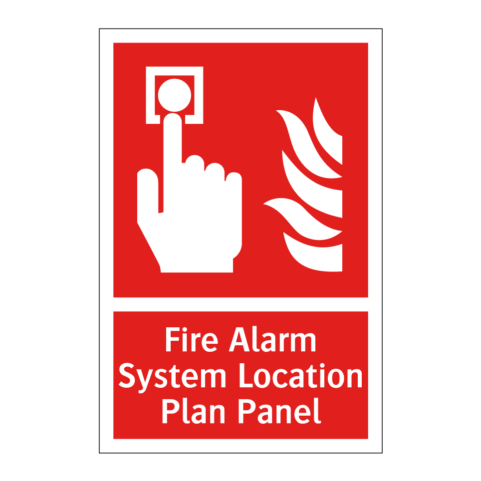 Fire Alarm System Location Plan Panel