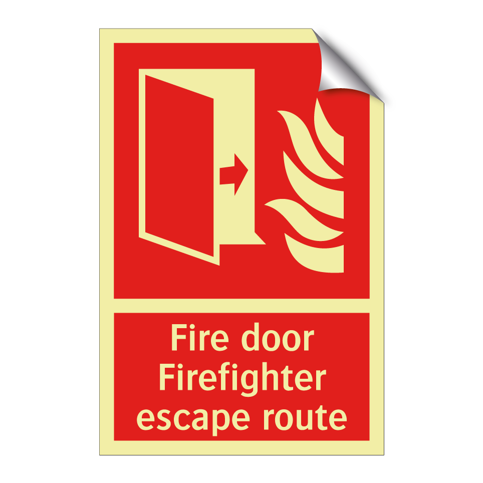 Fire door Firefighter escape route