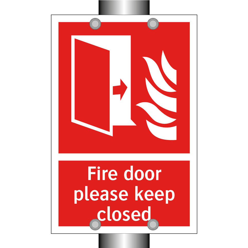 Fire door please keep closed