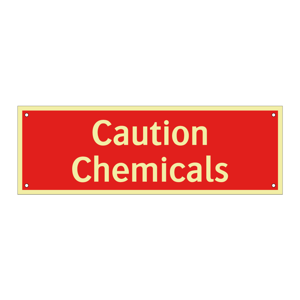 Caution Chemicals