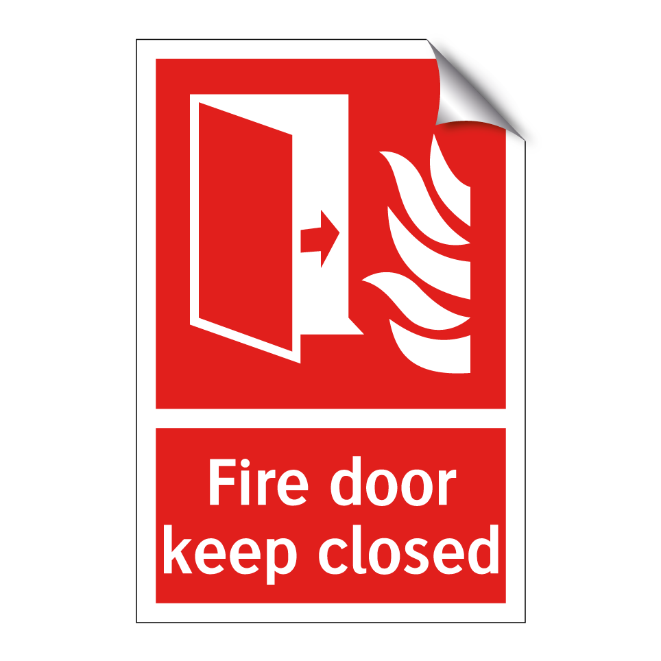 Fire door keep closed