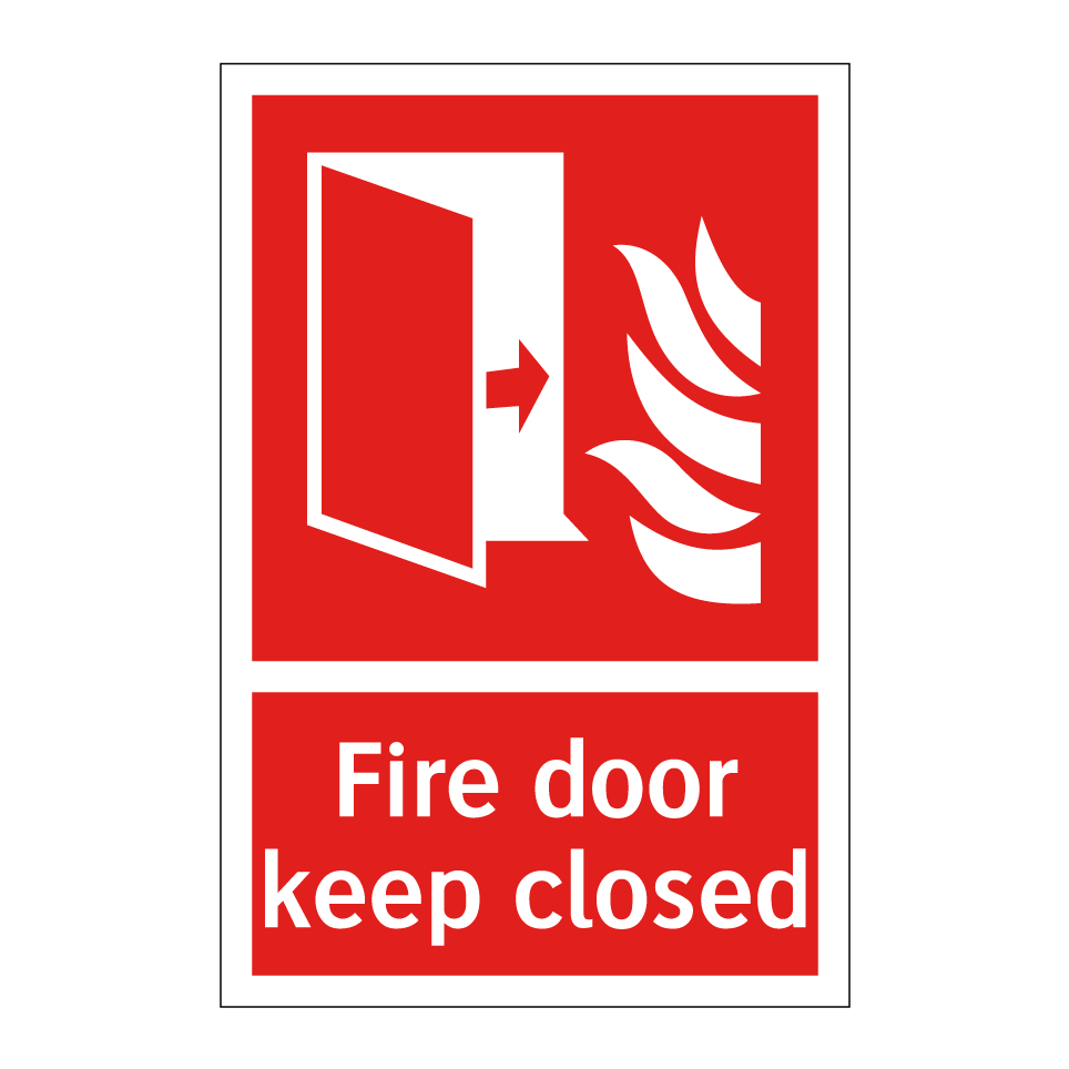 Fire door keep closed