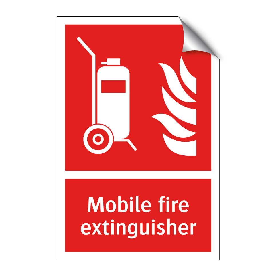 Mobile fire extinguisher