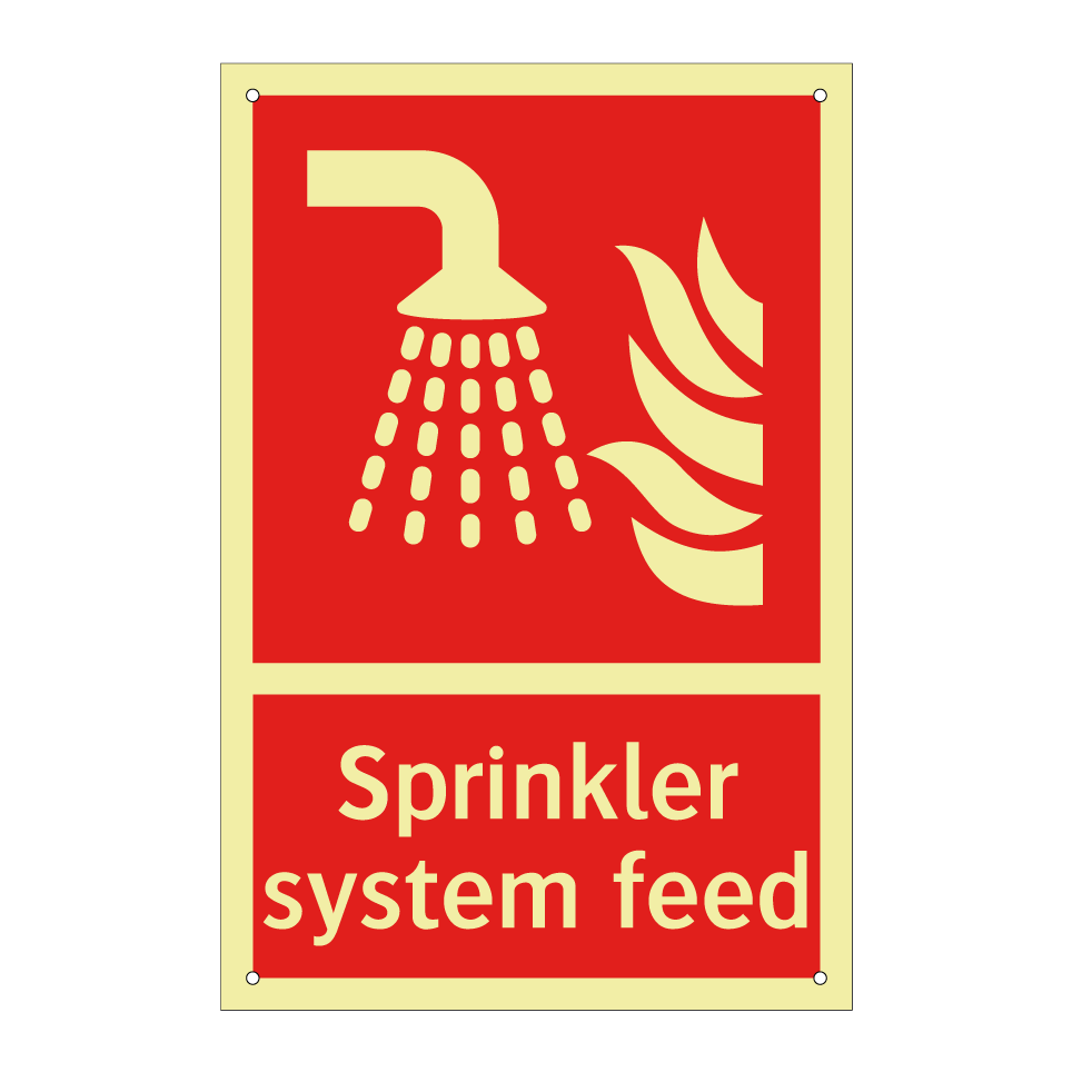 Sprinkler system feed