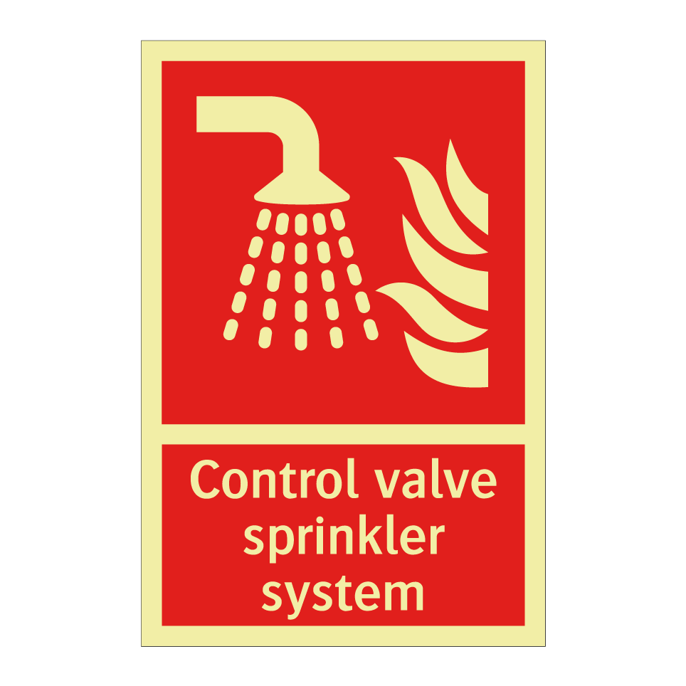 Control valve sprinkler system
