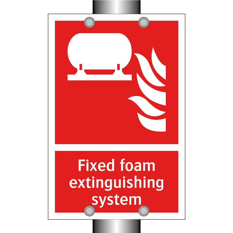 Fixed foam extinguishing system