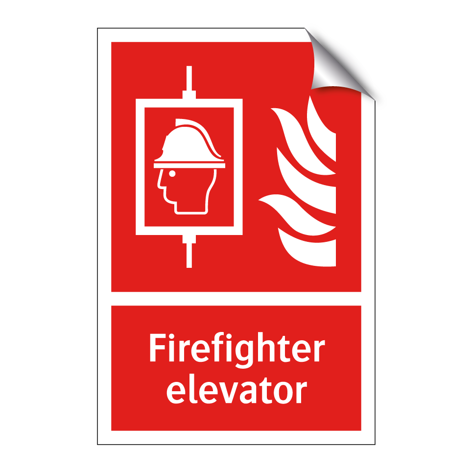 Firefighter elevator