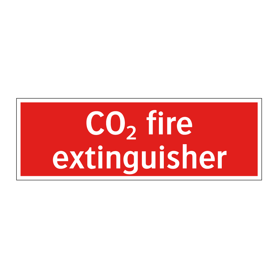 CO₂ fire extinguisher