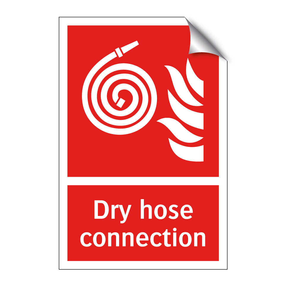 Dry hose connection