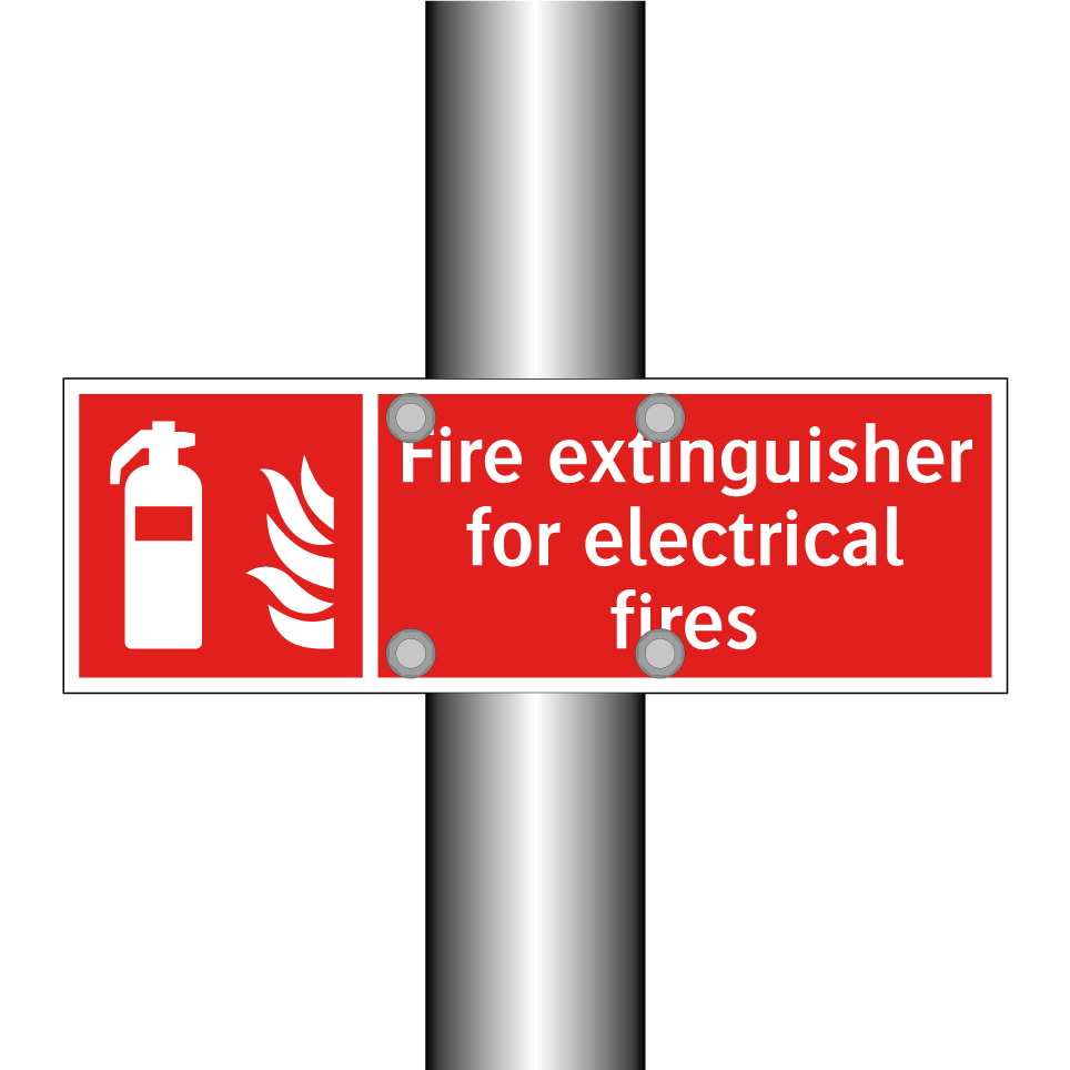 Fire extinguisher for electrical fires
