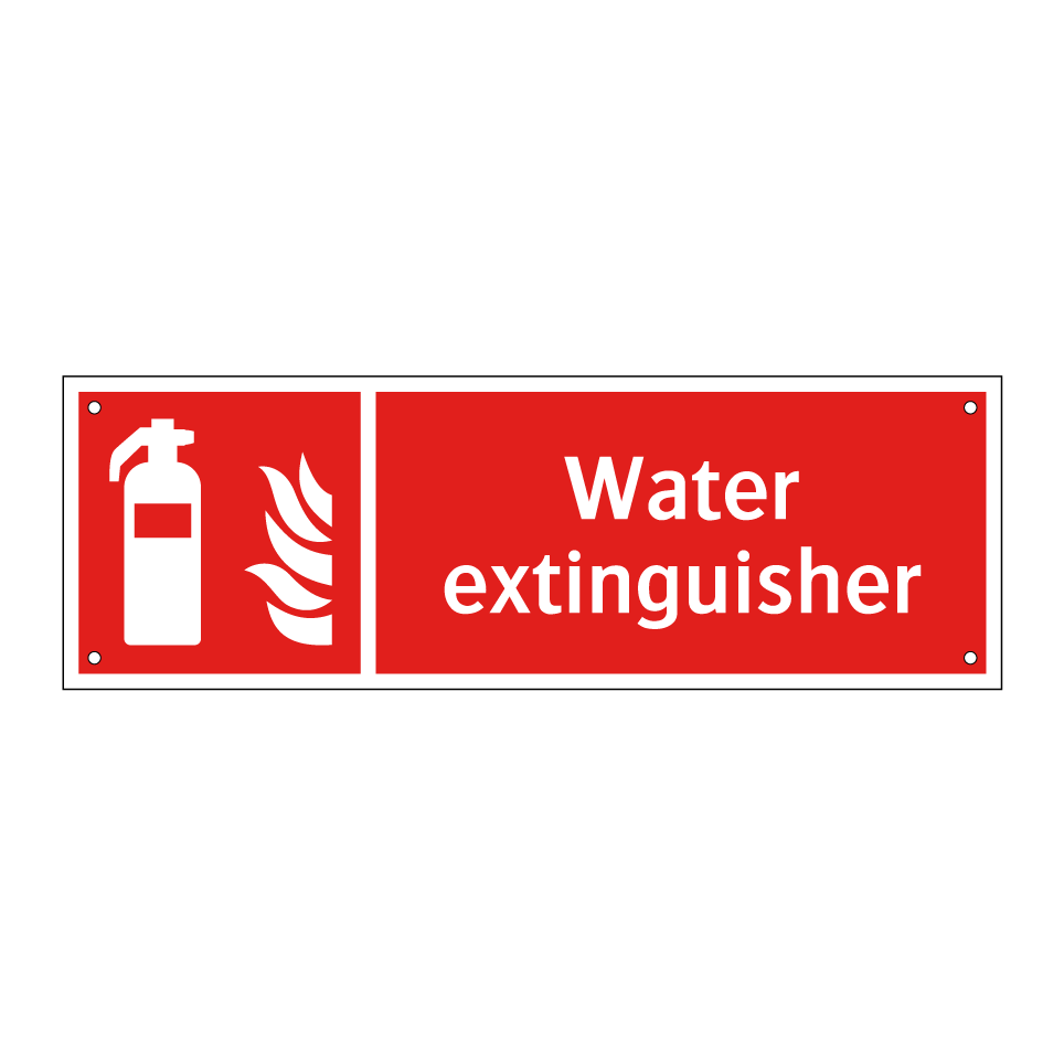 Water extinguisher