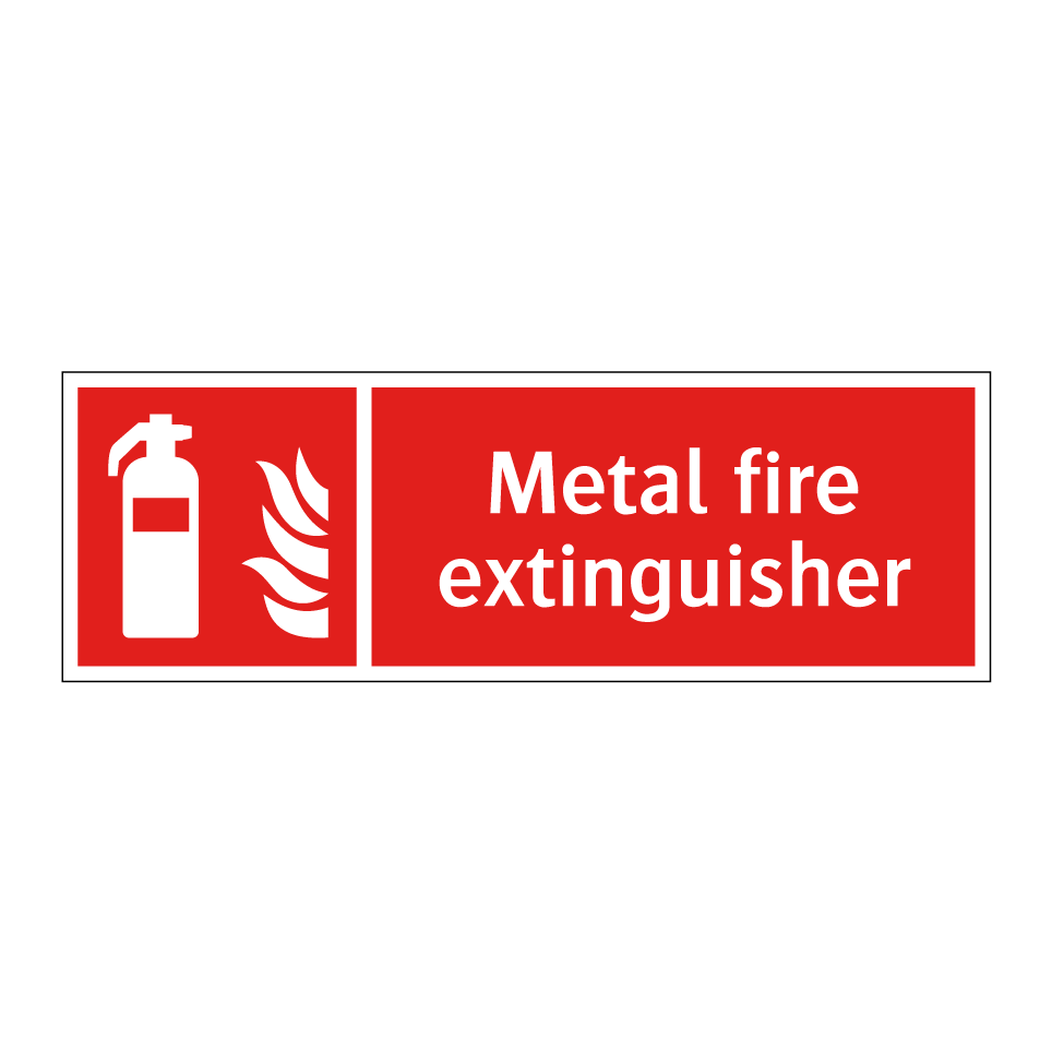 Metal fire extinguisher
