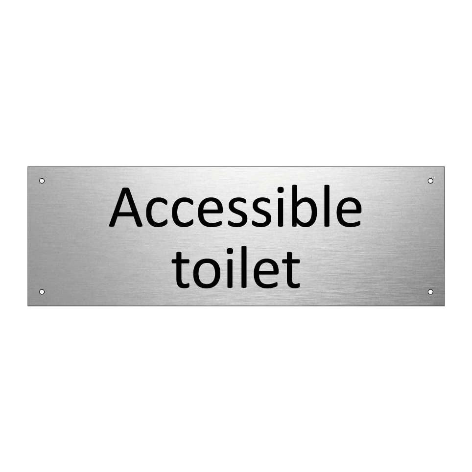 Accessible toilet