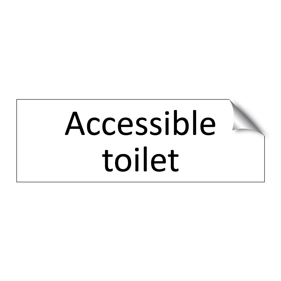 Accessible toilet