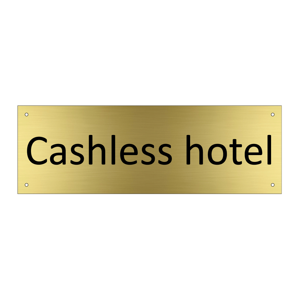 Cashless hotel