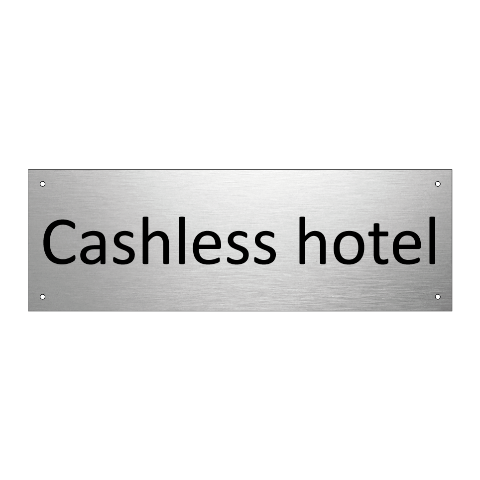 Cashless hotel