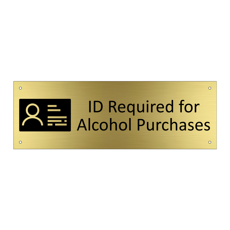 ID Required for Alcohol Purchases